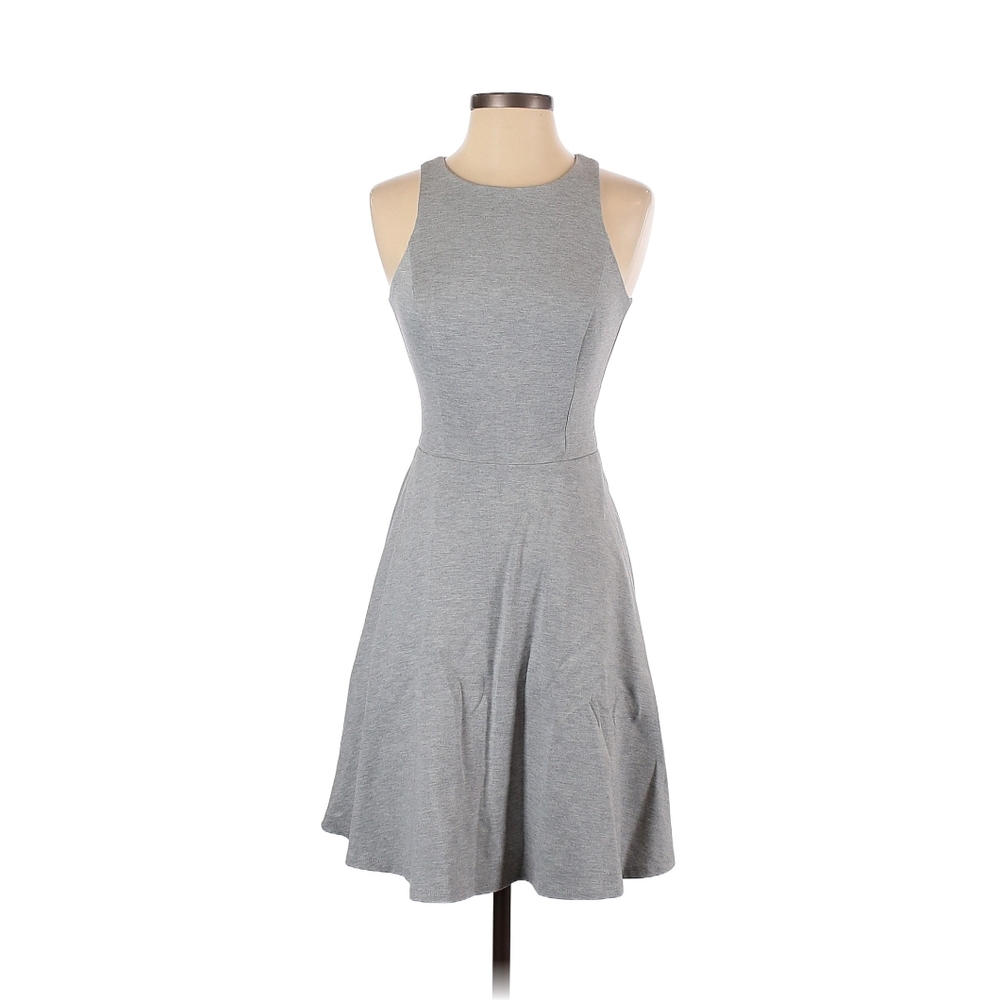 Gray dress White House Black Market